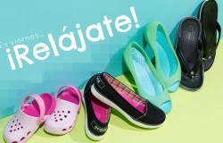 Diseño Chameleons, Melbourne, Carliana y Crocband Flip Fuente Fanpage Facebook Crocs Colombia